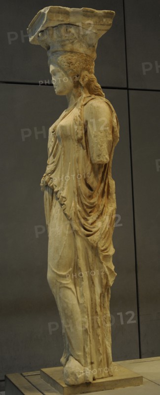 The Caryatid Porch of the Erechtheion.