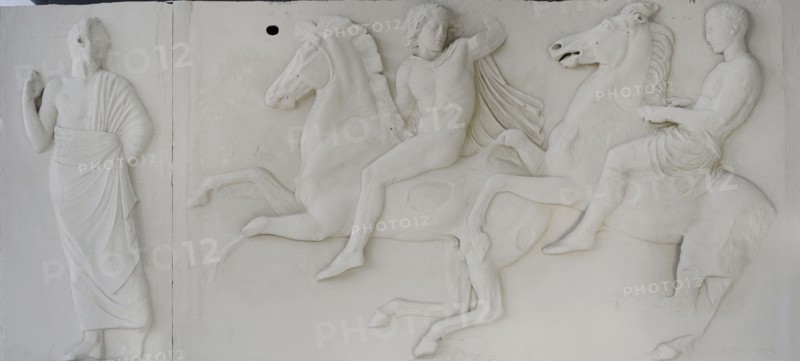 West frieze.