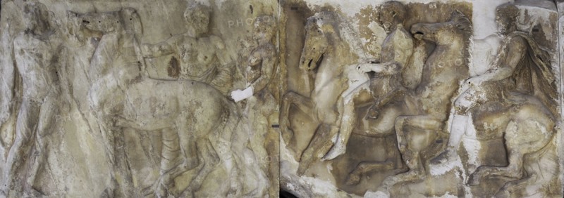 West frieze.