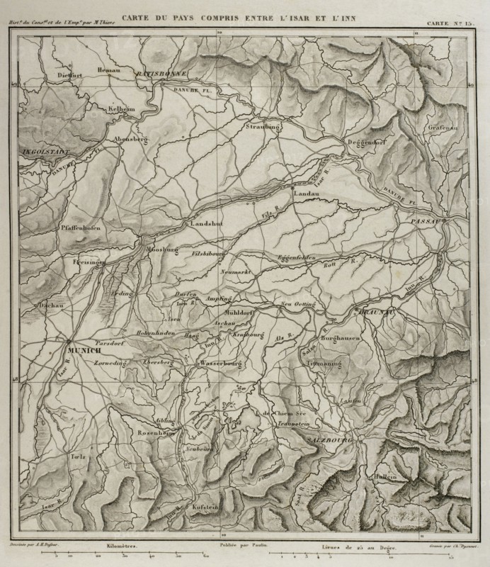 Territory between the German rivers Inn and Isar.