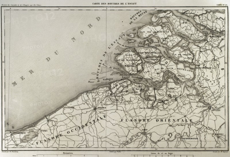 Mouth of Scheldt river.