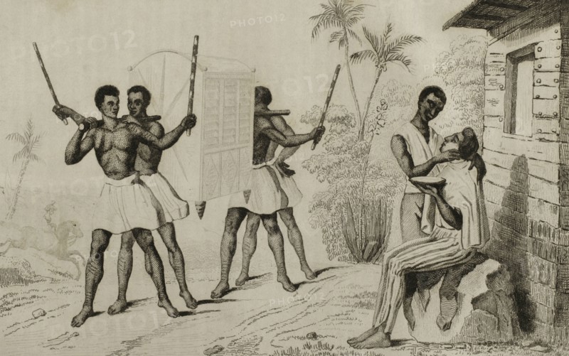 History of Bourbon Island. Palanquin.