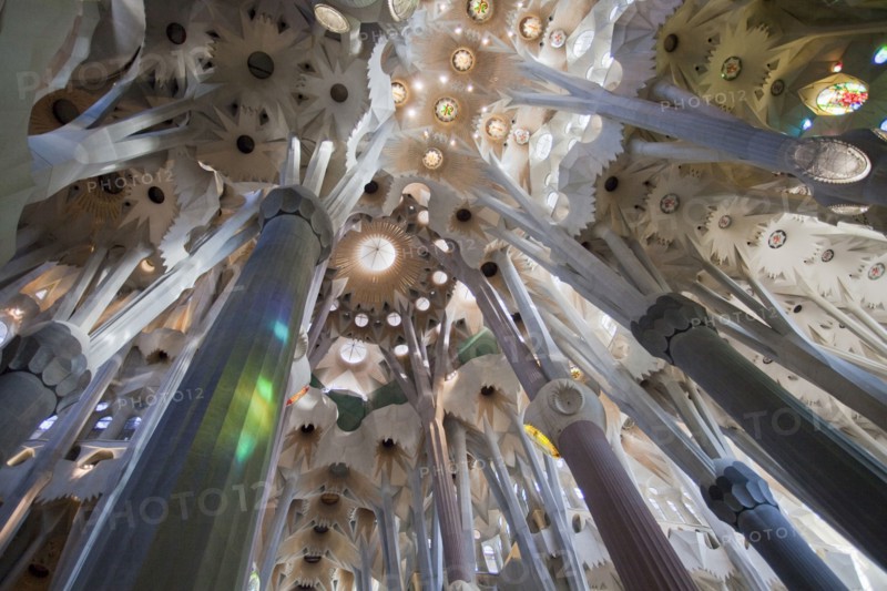 Basilica of the Sagrada Familia.