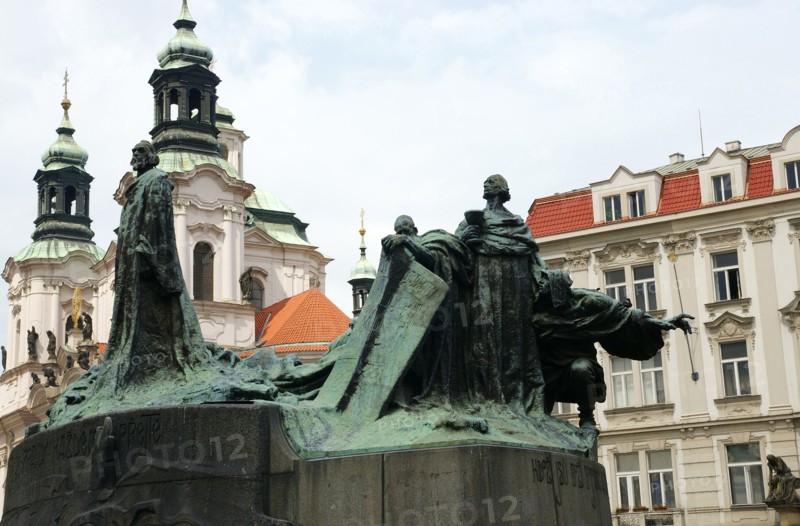 Jan Hus Memorial.
