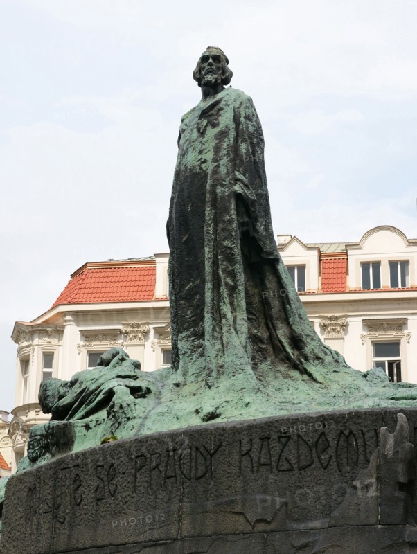 Jan Hus Memorial.