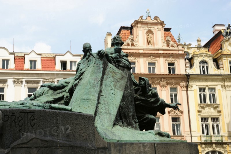 Jan Hus Memorial.