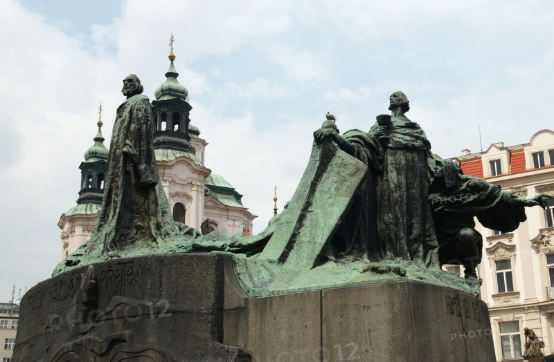 Jan Hus Memorial.