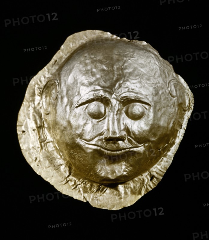Funerary mask.