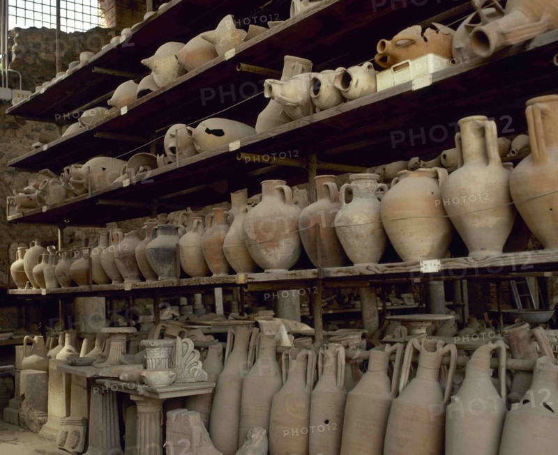 Antiquarium, inside view.