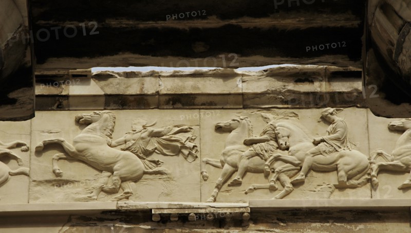 High-reliefs, under direction of Phidias.