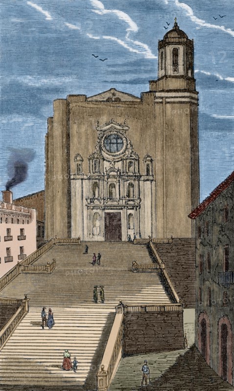 Cathedral of Saint Mary of Girona.