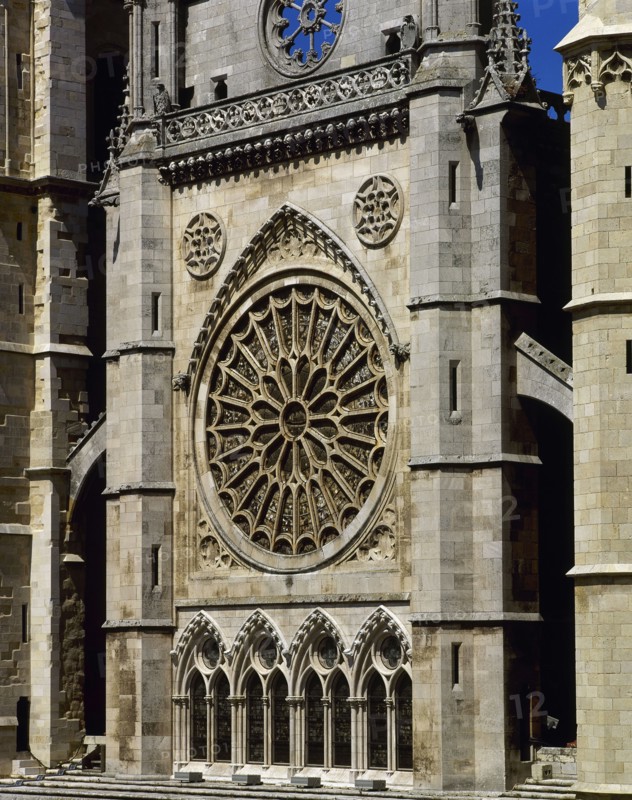 Rose window.