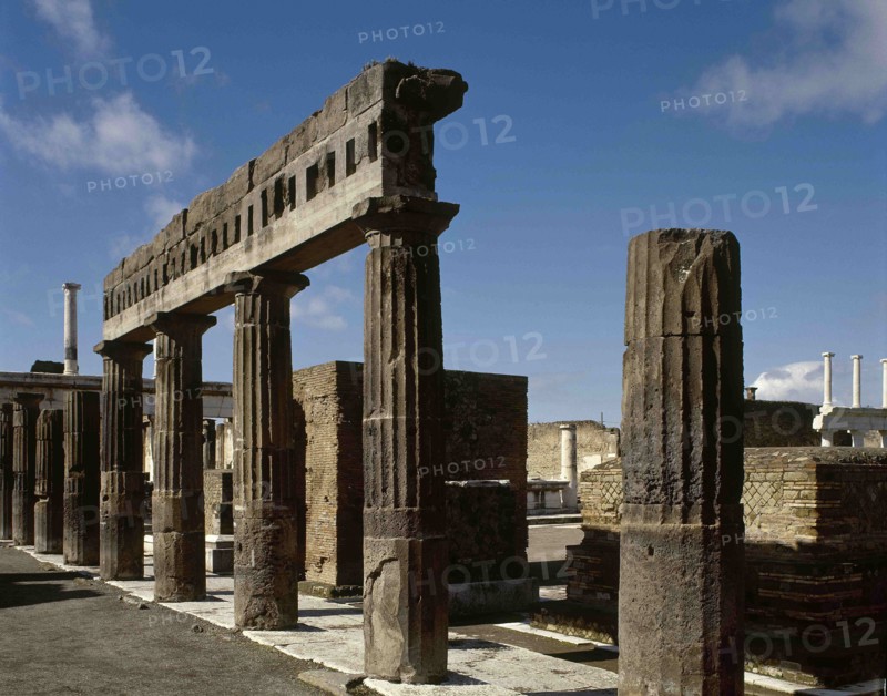 Portico of the Forum.