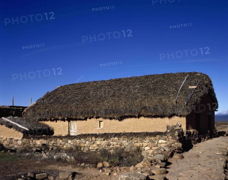 Modern reconstruction of a Celtiberian house.