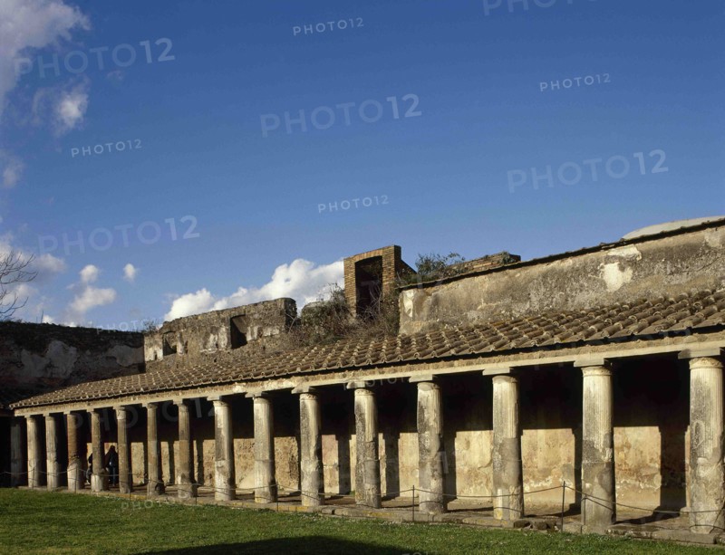 Palaestra of the Stabian Baths.