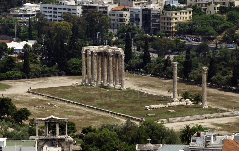 Temple of Olympian Zeus.