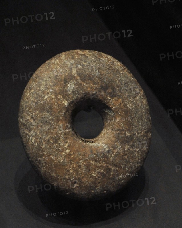 Stone weight from a digging stick