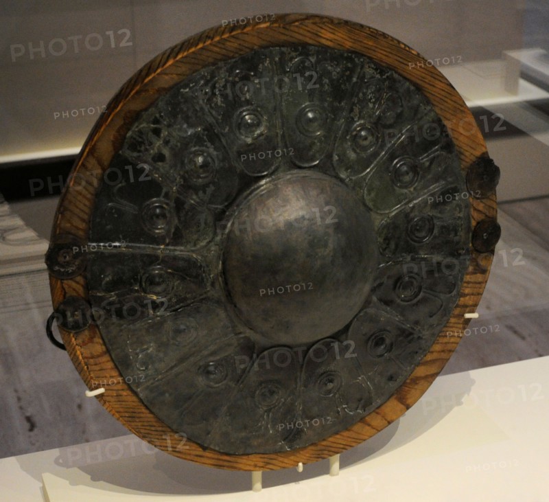 Bronze caetra shield