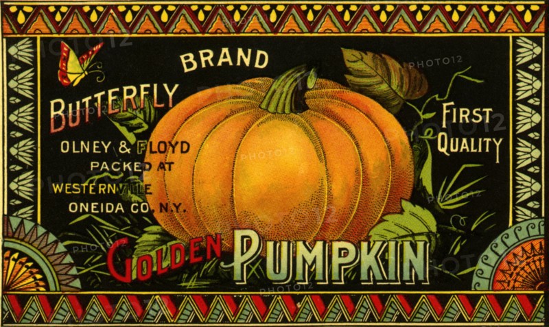 Pumpkin Label