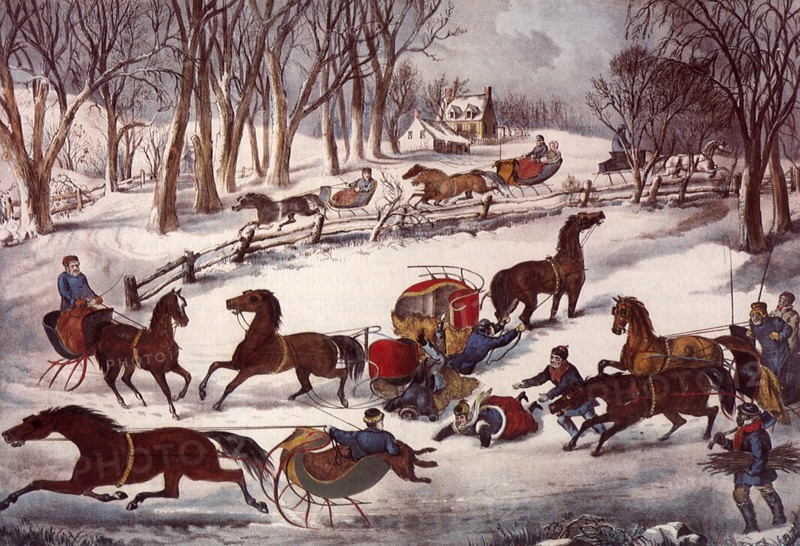 A Spill Out on the Snow