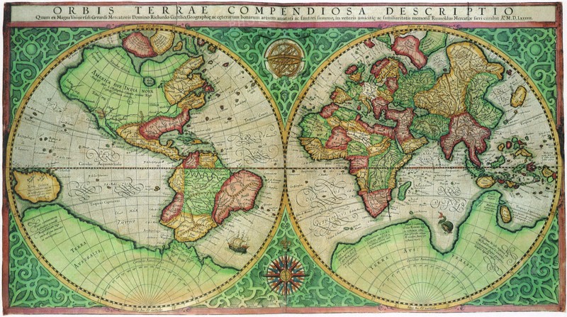 Orbis Terrae Compendiosa Descriptio Quam ex Magna Universali