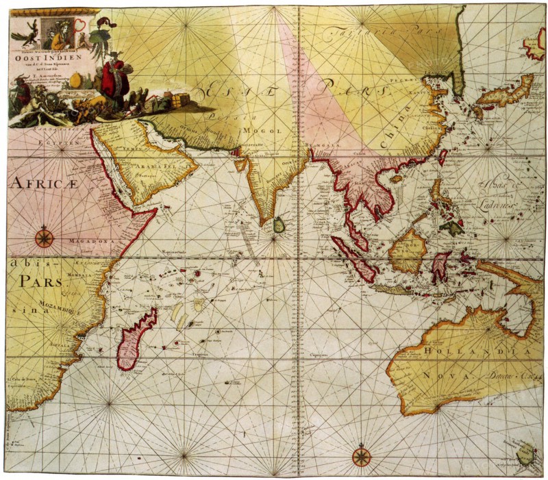 Indian Ocean, Australia & the Orient