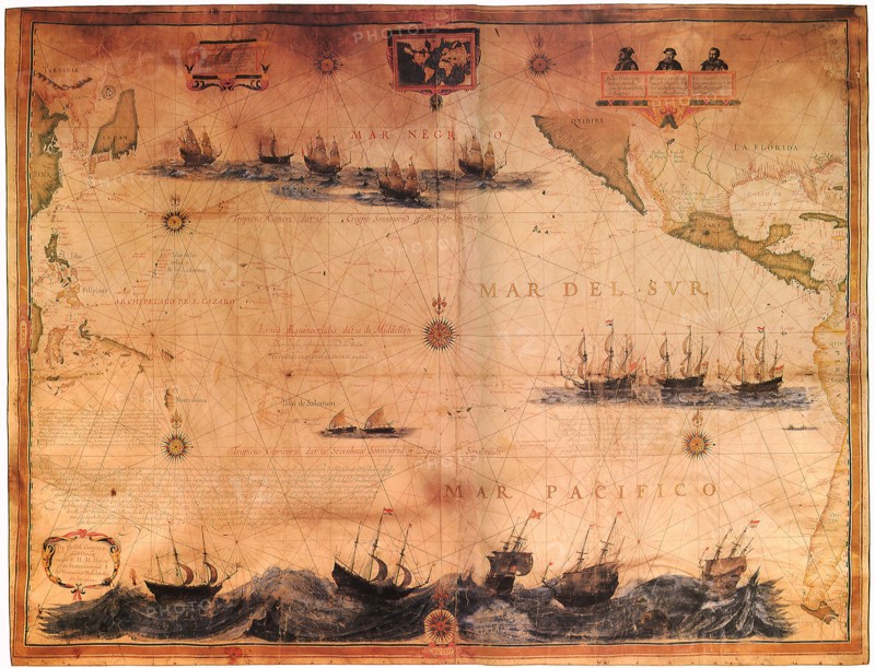 Map of the Pacific 1622