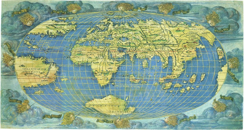 First World Map in Whole 1508