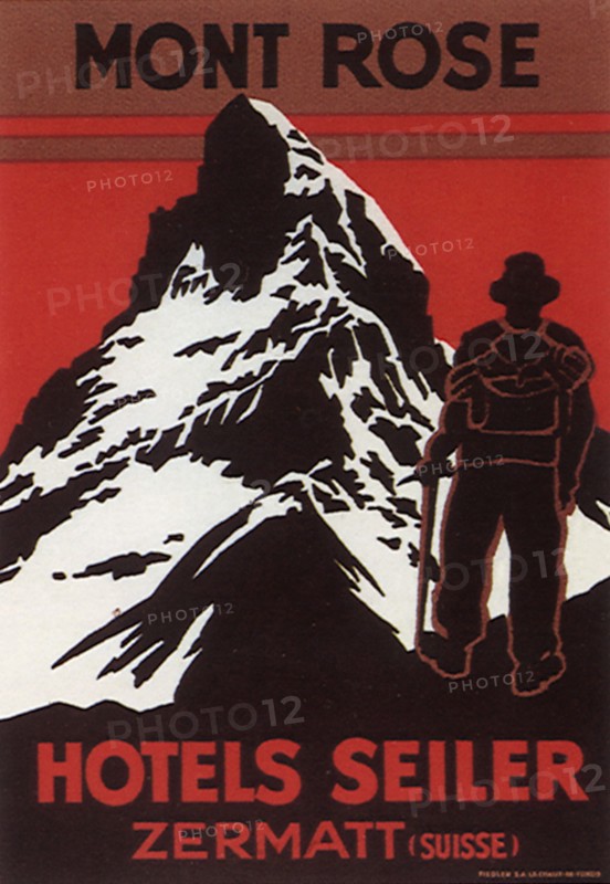 Luggage Label from Switzerland