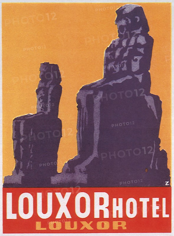 Luggage Label from Egypt