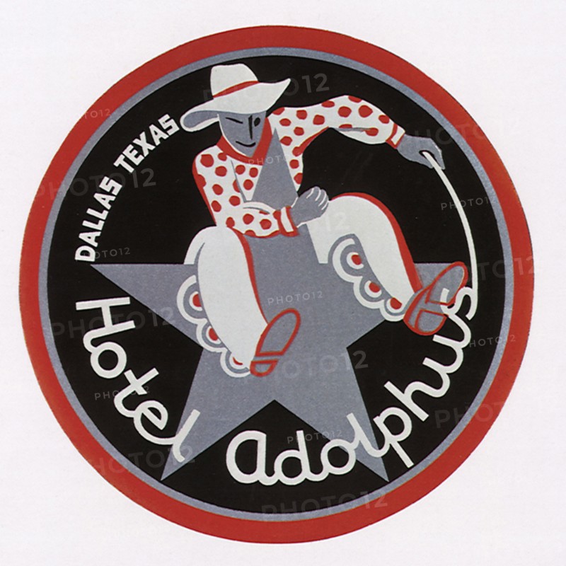 Luggage Label from Dallas