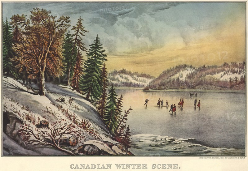Canadian Winter Scene