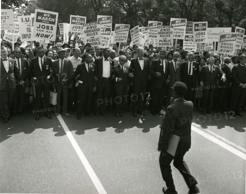 Civil Rights leaders at March on Washington