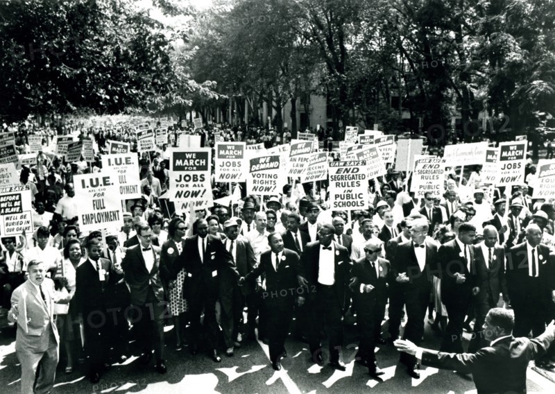 Civil Rights leaders at March on Washington