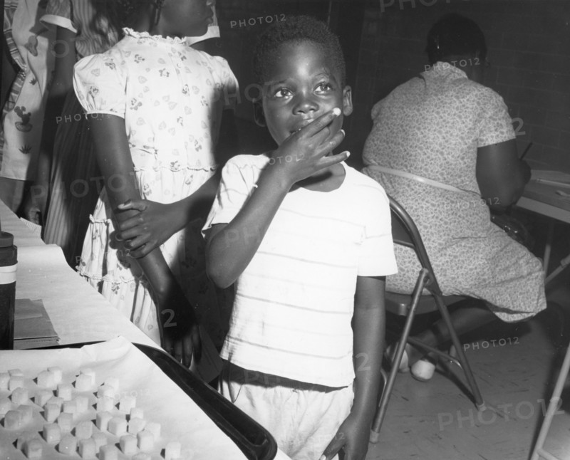 Child Taking Sabin Polio