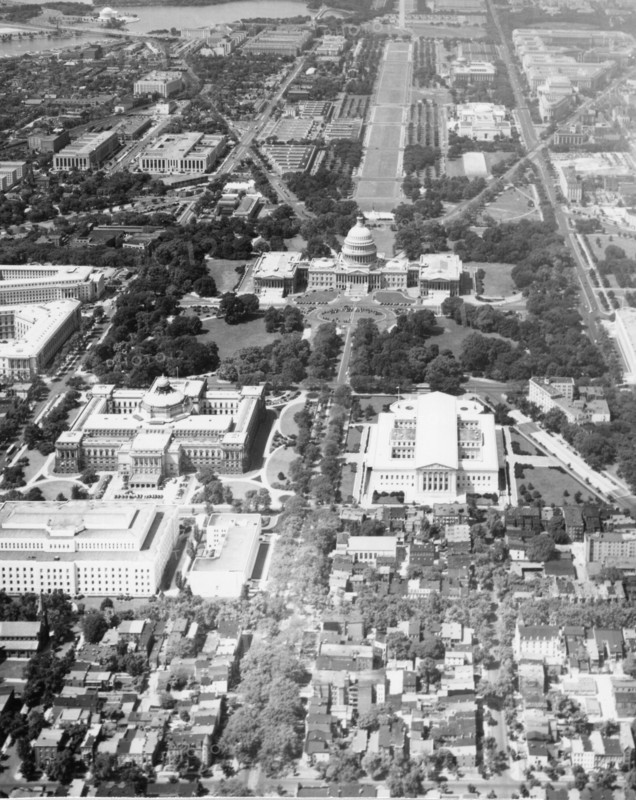 Aerial View-US Capitol