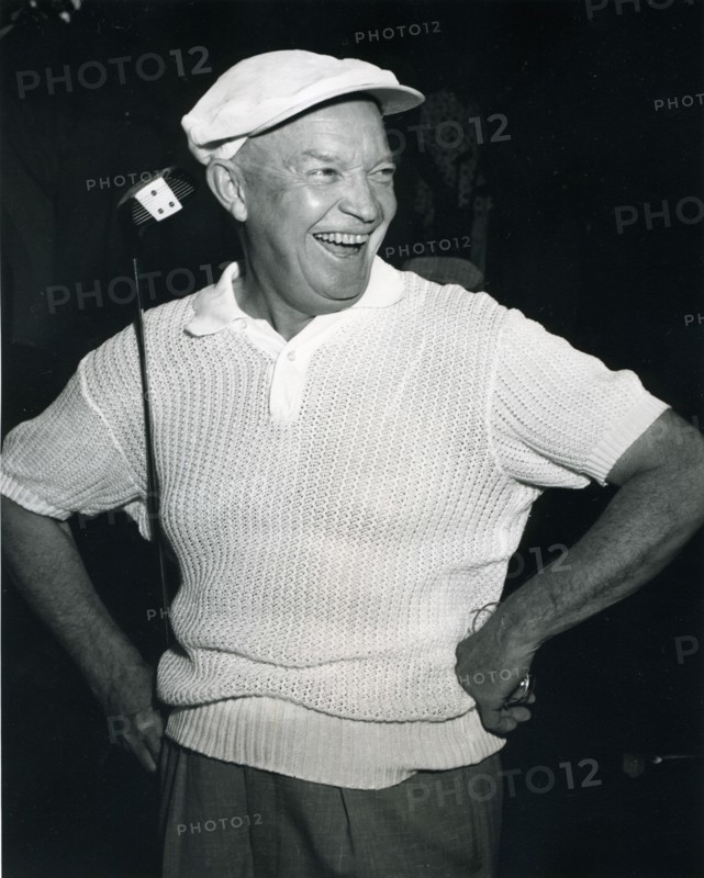 Ike the golfer