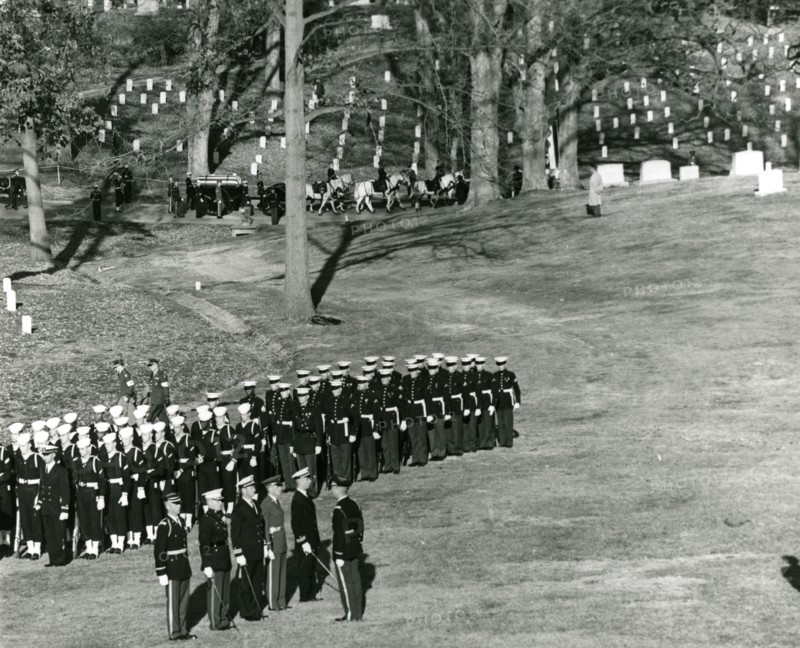 Funeral Caisson at Arlington Cemetery
