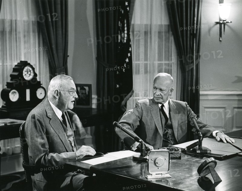 John Foster Dulles and Ike