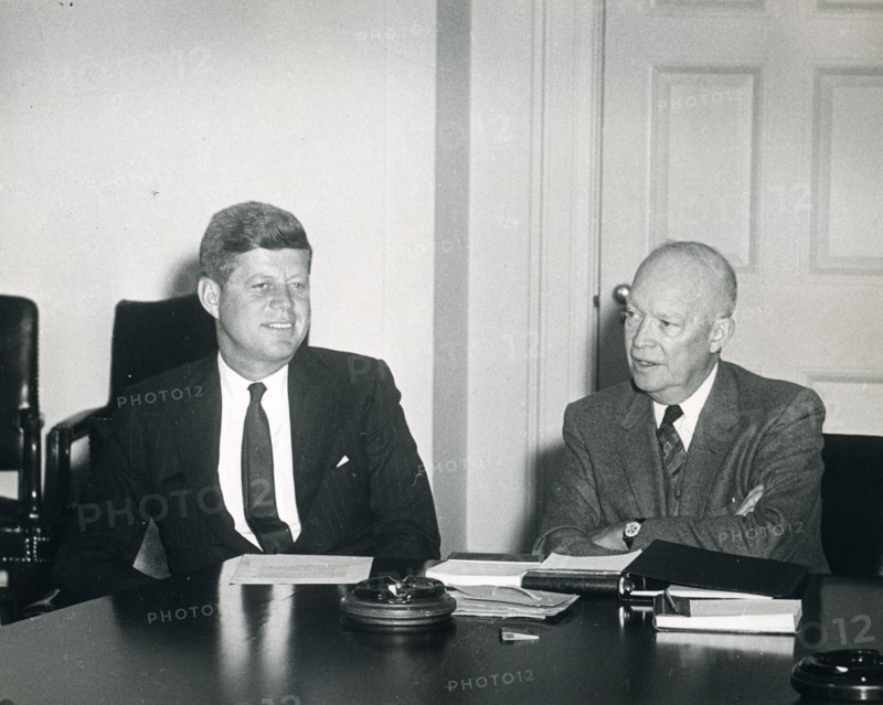 Kennedy and Eisenhower