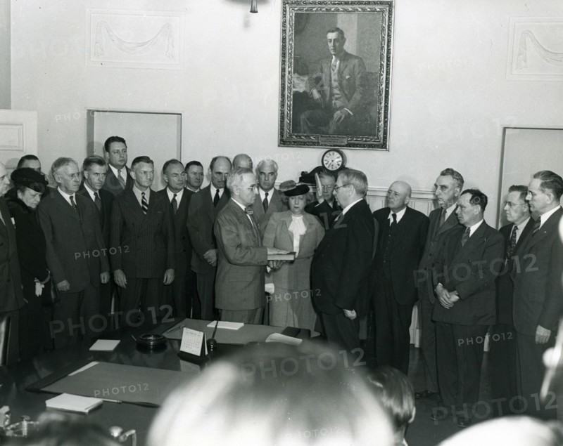 Truman's swearing-in