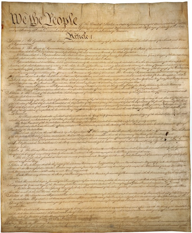 Constitution of the United States 1.