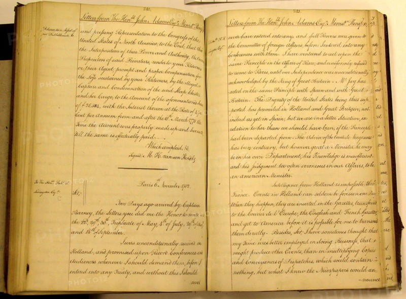 Journal of John Adams .