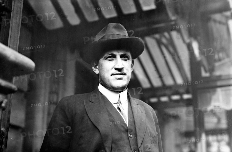 John I. Taylor, 1911 Red Sox owner, at League Meetings, Waldort Astoria Hotel, NYC (baseball).