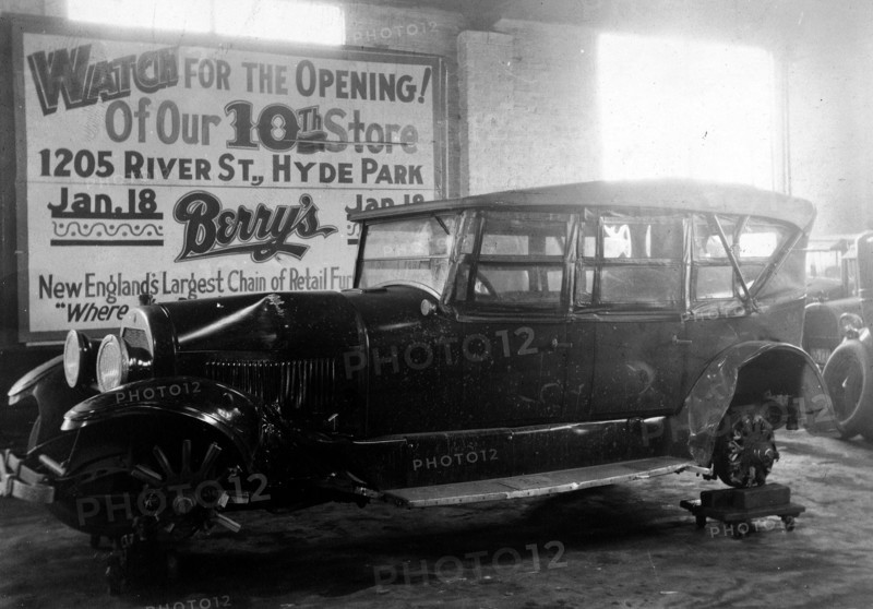 Automobile from Car Accident 1929 .