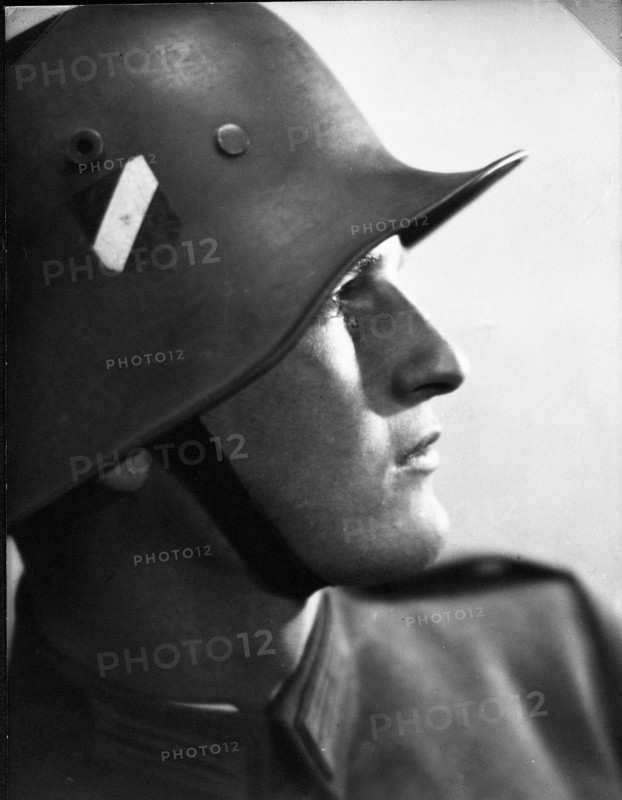 Close up of German soldier circa 1930s?.