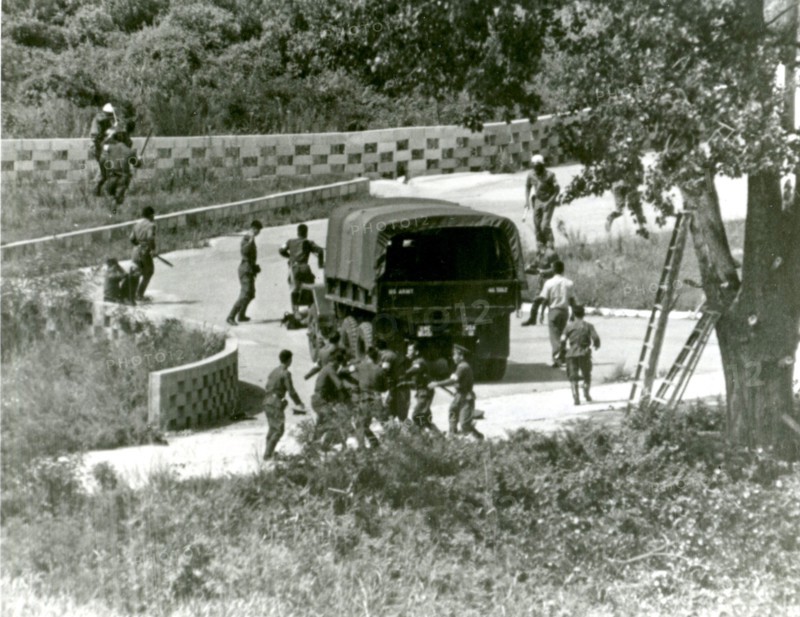 Tree Pruning Incident in the Joint Security Area (Panmunjon) within the Korean Demilitarized Zone circa 1976.
