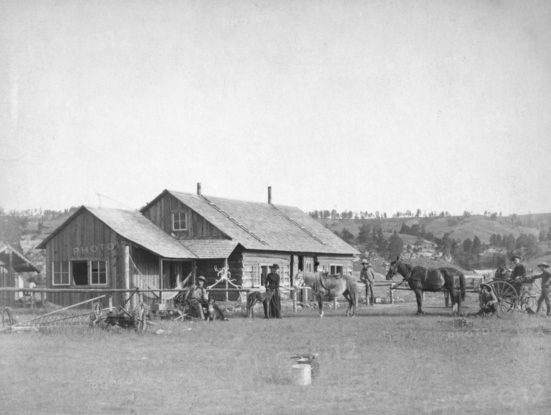 Western Ranch House January 3, 1888.
