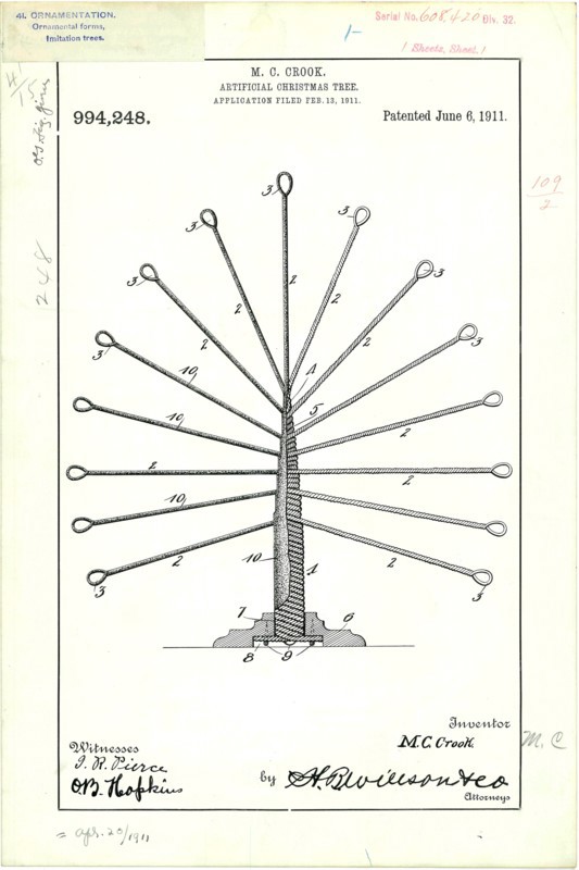 Artificial Christmas Tree 1911.