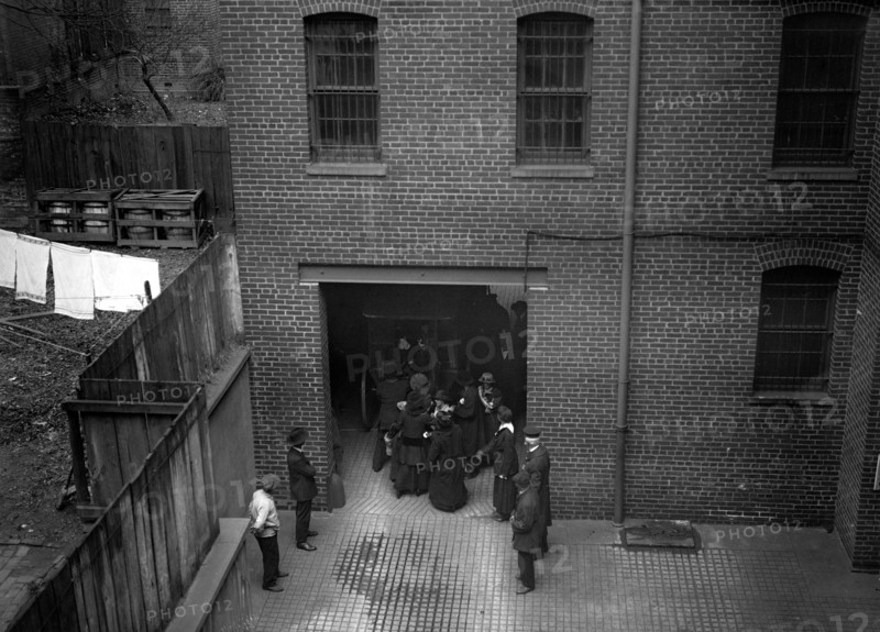 Woman Suffraggette in jail circa 1917.